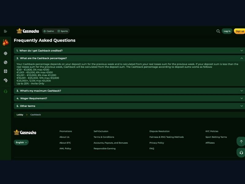 Pakiet powitalny Casinacho Nacho Casino — saldo bonusowe i jak je przekształcić w realne