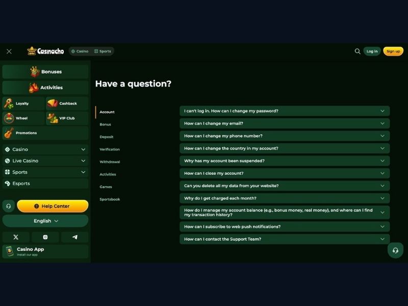 Aplikacja mobilna Casinacho Casino Nacho Casino — jak pobrać i co oferuje